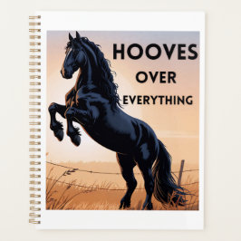 Horse Lovers Planner - Hooves Over Everything プランナー手帳