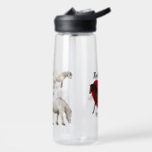 Horse Loving Teacher ウォーターボトル (左面)