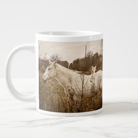 HORSE MAMA 20 oz. Jumbo Mug ジャンボコーヒーマグカップ (左)