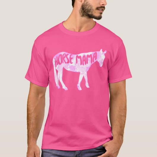 Horse Mama boy Tシャツ (正面)