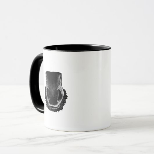 Horse Muzzle Coffee Mug マグカップ (正面左)