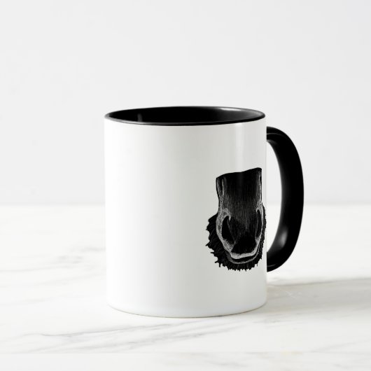 Horse Muzzle Coffee Mug マグカップ (正面右)