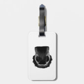 Horse Muzzle Luggage Tag ラゲッジタグ (裏面縦)