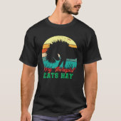 Horse  My Therapist Eats Hay Tシャツ (正面)