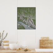 Horse Myth Colored Print, Poster ポスター (キッチン)