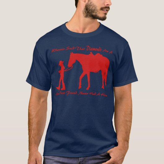 Horse N Diamond フレンズ Tシャツ (正面)