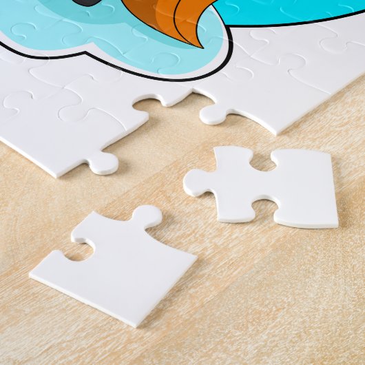 Horse on Clouds ジグソーパズル (側面)