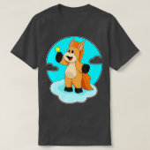 Horse on Clouds Tシャツ (デザイン正面)