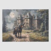 Horse on Country Road - Decopage - 薄葉紙 (正面)