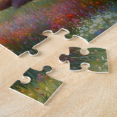 Horse on Farm Wildflower Meadow ジグソーパズル (側面)