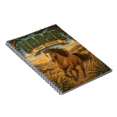 Horse Open Grasslands POPCUT ノートブック (右側)