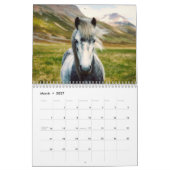Horse Photo Calendar 2026 カレンダー (3月 2027)
