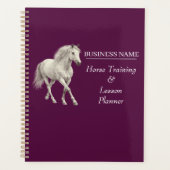 Horse Planner for Riding Instructors and Trainers プランナー手帳 (正面)