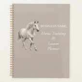 Horse Planner for Riding Instructors and Trainers プランナー手帳 (正面)