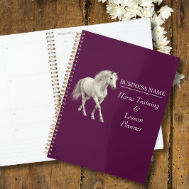 Horse Planner for Riding Instructors and Trainers プランナー手帳