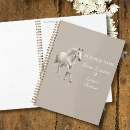 Horse Planner for Riding Instructors and Trainers プランナー手帳