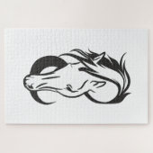  Horse portrait, ジグソーパズル (横)