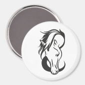 Horse portrait, マグネット (正面/裏面)