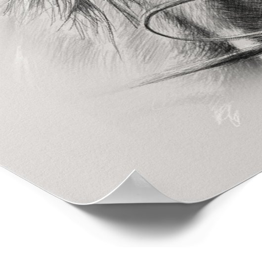 Horse Poster: Majestic Power on Display ポスター (角)