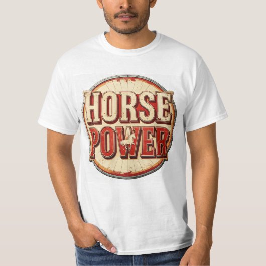 horse power tシャツ (正面)