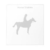 Horse Pro Small ノートパッド (正面)