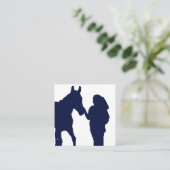 Horse Professional Business Card スクエア名刺 (スタンド正面)