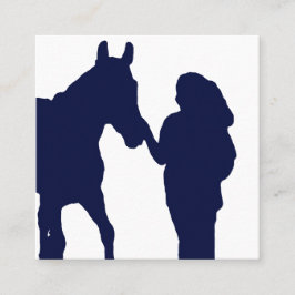 Horse Professional Business Card スクエア名刺