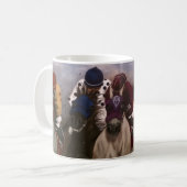 Horse Racing コーヒーマグカップ (正面左)