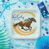 Horse Racing ペーパープレート (パーティー)