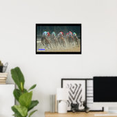 Horse Racing 001 Rear Mowat SpPh ポスター (ホームオフィス)