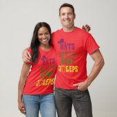 Horse Racing Hats Horses and Mint Juleps Derby fun Tシャツ (ユニセックス)