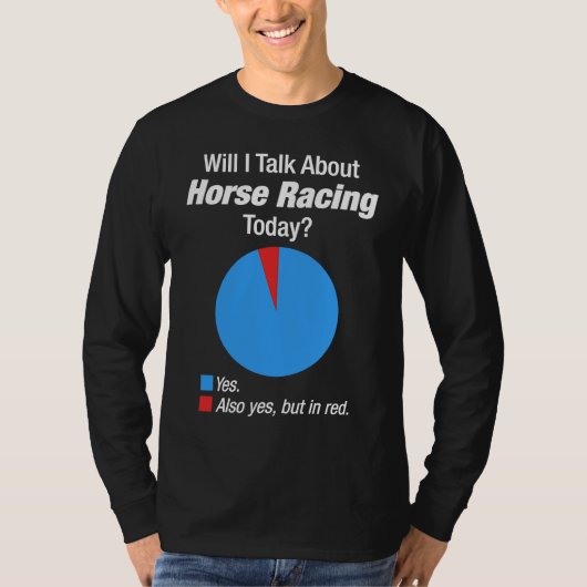 Horse Racing  Obsessed Tシャツ (正面)