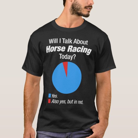 Horse Racing  Obsessed Tシャツ (正面)