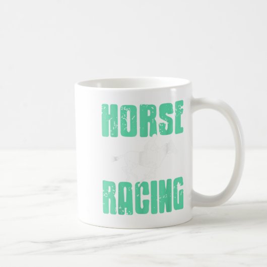 Horse Racing Srt Fanatics Speed And On  コーヒーマグカップ (右)