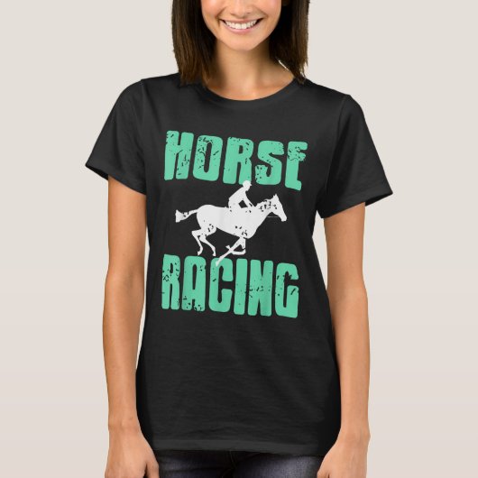 Horse Racing Srt Fanatics Speed And On  Tシャツ (正面)