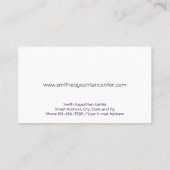 Horse Ranch Business Card 名刺 (裏面)