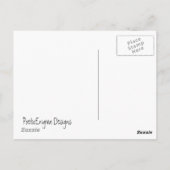 Horse Reflectionsはがき ポストカード (裏面)