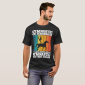 Horse Riding Gymnastic On Horseback Horse Vaulting Tシャツ (正面フル)