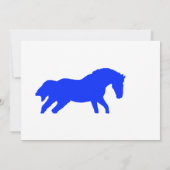 Horse Royal Professional Business Card 招待状 (裏面)
