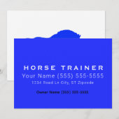 Horse Royal Professional Business Card 招待状 (正面/裏面)