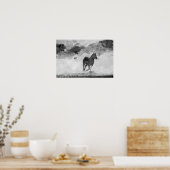 Horse Running  Print, Value Poster Paper (Matte) ポスター (キッチン)