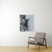 Horse Running Through the Snow タペストリー (インサイチュ)