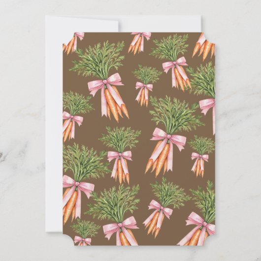 Horse Saddle Birthday Invitation 招待状 (裏面)