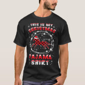 Horse   Santa Hat Christmas Pyjama Saying  Ide Tシャツ (正面)
