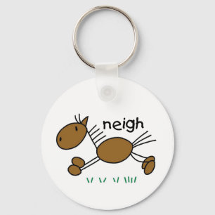 Horse Says Neigh Tshirts and Gifts キーホルダー