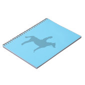 Horse Silhouette Small Notepad ノートブック (左側)