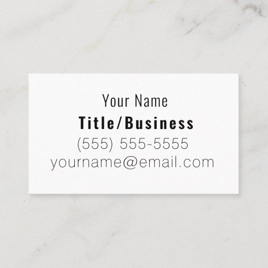 Horse Silhouette Small Notepad 名刺 (裏面)