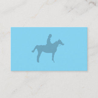 Horse Silhouette Small Notepad 名刺