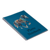Horse Spiral Photo Notebook ノートブック (右側)
