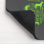 Horse St. Patrick's Day Iri-shirt - Clover Tee  マウスパッド (コーナー)